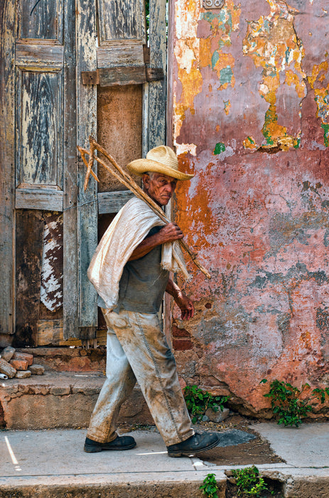 Walking Farmer