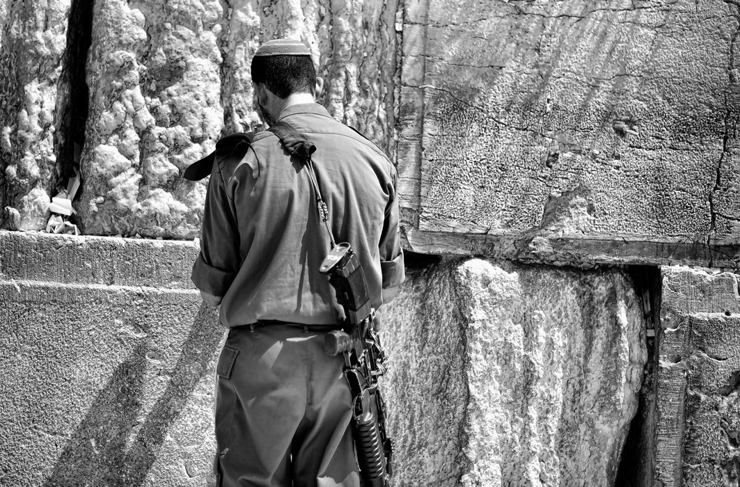 Soldier Western Wall